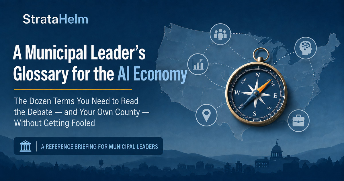 A Municipal Leader’s Glossary for the AI Economy