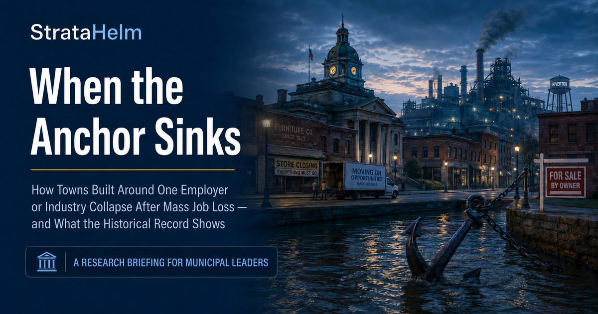 When the Anchor Sinks
